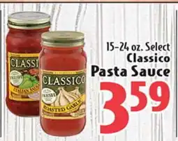 Eurofresh Market 15-24 oz. Select Classico Pasta Sauce offer