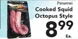 Eurofresh Market Panamei Cooked Squid Octopus Style offer