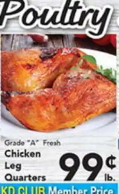 Eurofresh Market Grade A Fresh Chicken Leg Quarters offer