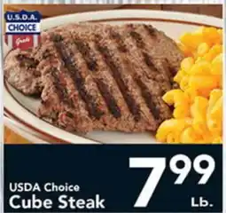 Eurofresh Market USDA Choice Cube Steak offer