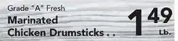 Eurofresh Market Marinated Chicken Drumsticks offer