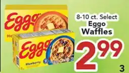 Eurofresh Market 8-10 ct. Select Eggo Waffles offer