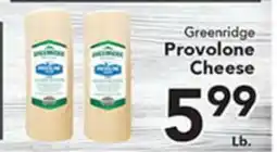 Eurofresh Market Greenridge Provolone Cheese offer