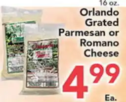 Eurofresh Market Orlando Grated Parmesan or Romano Cheese offer