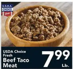 Eurofresh Market USDA Choice Fresh Beef Taco Meat offer