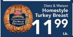 Eurofresh Market Dietz & Watson Homestyle Turkey Breast offer