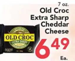 Eurofresh Market Old Croc Extra Sharp Cheddar Cheese offer