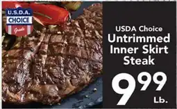 Eurofresh Market USDA Choice Untrimmed Inner Skirt Steak offer