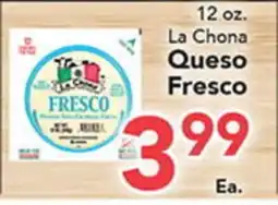 Eurofresh Market La Chona Queso Fresco offer