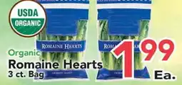 Eurofresh Market Organic Romaine Hearts offer