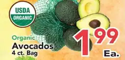 Eurofresh Market Organic Avocados offer