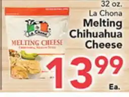 Eurofresh Market La Chona Melting Chihuahua Cheese offer
