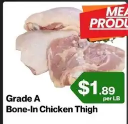 Market Place on Oakton Grade A Bone-In Chicken Thigh offer