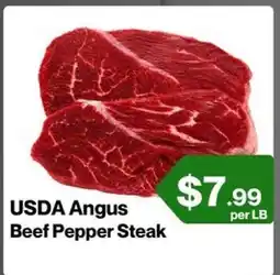 Market Place on Oakton USDA Angus Beef Pepper Steak offer