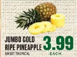 Lowes Foods Jumbo gold ripe pineapple offer