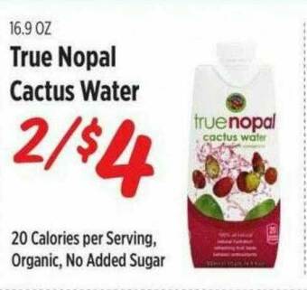 Rouses True Nopal Cactus Water offer