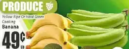 Key Food Yellow Ripe Or Hard Green Cooking Banana offer
