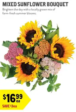 New Seasons Market Mixed Sunflower Bouquet offer