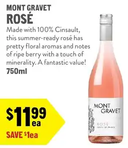 New Seasons Market Mont Gravet RosΓ© offer