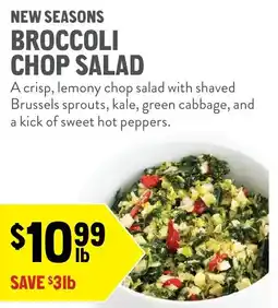 New Seasons Market New Seasons Broccoli Chop Salad offer