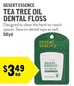 New Seasons Market Desert essence tea tree oil dental floss offer