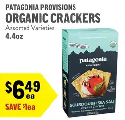 New Seasons Market Patagonia Provisions Organic Crackers offer