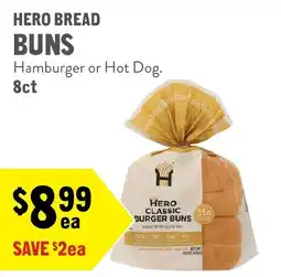 New Seasons Market Hero classic burger buns offer
