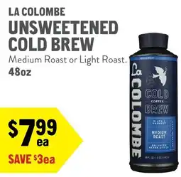 New Seasons Market La Colombe unsweetened cold brew offer