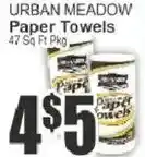 Key Food Urban Meadow Paper Towels offer