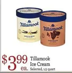 Yoke's Fresh Market Tillamook Ice Cream offer