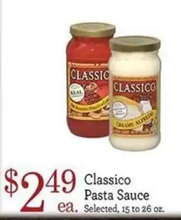 Yoke's Fresh Market Classico pasta sauce offer