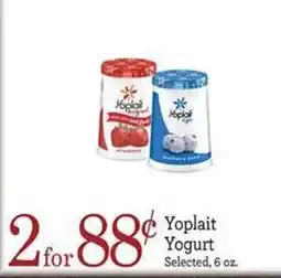 Yoke's Fresh Market Yoplait Yogurt offer