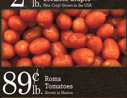 Yoke's Fresh Market Roma Tomatoes offer