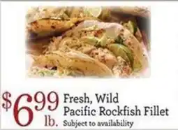Yoke's Fresh Market Fresh, Wild Pacific Rockfish Fillet offer