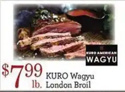 Yoke's Fresh Market Kuro American Wagyu London Broil offer