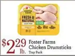 Yoke's Fresh Market Foster Farms Chicken Drumsticks offer
