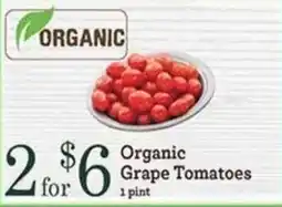 Yoke's Fresh Market Organic Grape Tomatoes offer