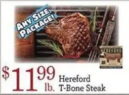 Yoke's Fresh Market Hereford T-Bone Steak offer