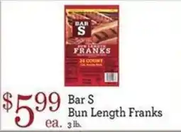 Yoke's Fresh Market Bar S Bun Length Franks offer