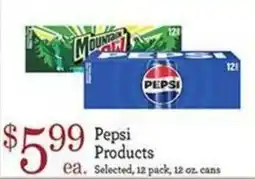 Yoke's Fresh Market Pepsi Products offer
