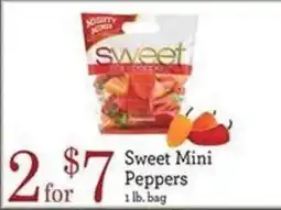 Yoke's Fresh Market Nestle sweet mini peppers offer