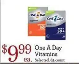 Yoke's Fresh Market One A Day Vitamins offer