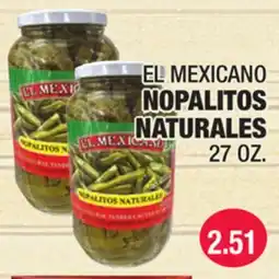 Carnicerias Jimenez EL MEXICANO NOPALITOS NATURALES offer