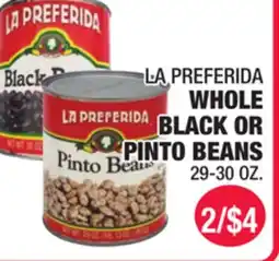 Carnicerias Jimenez LA PREFERIDA WHOLE BLACK OR PINTO BEANS offer