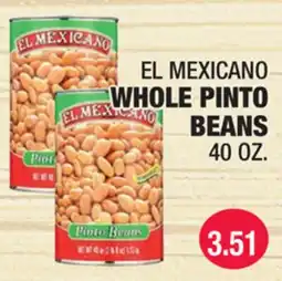 Carnicerias Jimenez EL MEXICANO WHOLE PINTO BEANS offer