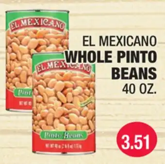 Carnicerias Jimenez EL MEXICANO WHOLE PINTO BEANS offer