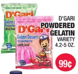 Carnicerias Jimenez D'GARI POWDERED GELATIN VARIETY offer