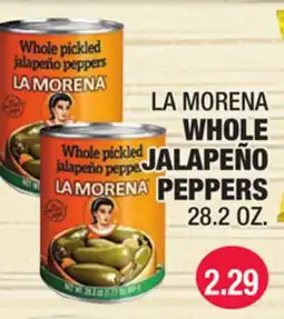 Carnicerias Jimenez LA MORENA WHOLE JALAPEÑO PEPPERS offer