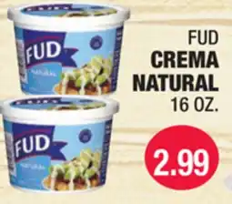 Carnicerias Jimenez FUD CREMA NATURAL offer
