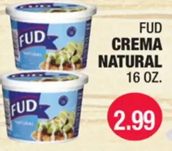 Carnicerias Jimenez FUD CREMA NATURAL offer